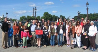 A group from The Center for Gifted Studies at WKU recently spent 10 days in France.