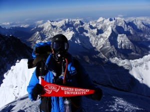 Dr. John All will return to Mount Everest this spring. He reached the summit there in 2010.