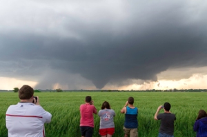 WKU storm chasers captured this tornado near Bennington, Kan., on May 28, 2013. (Photo by Josh Durkee)