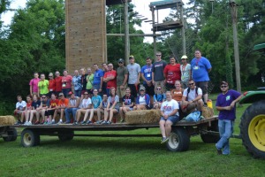 Participants in the 2014 ASSET Conference learned problem-solving skills at the WKU Challenge Course.