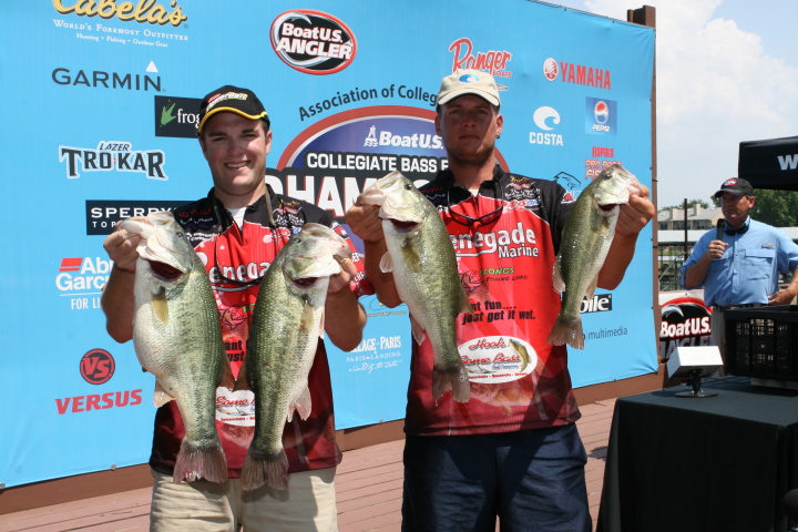 WKU bass fishing team finishes third in 2010 collegiate national