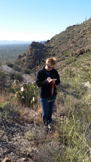 WKU senior Jordan Currie, a Chemistry major from Rockfield, is working on environmental studies in Arizona as part of the National Student Exchange program.
