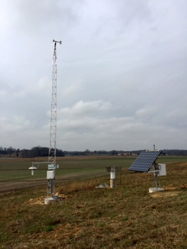 The Kentucky Mesonet's newest station in Butler County became operational on Jan. 11. 
