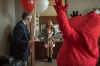 President Timothy C. Caboni and Big Red surprised Andi Dahmer on April 11 with news that she was WKU's first Truman Scholar.