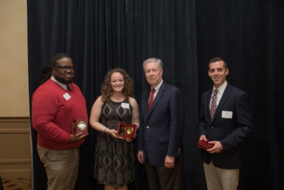 Faculty awards were presented April 26.