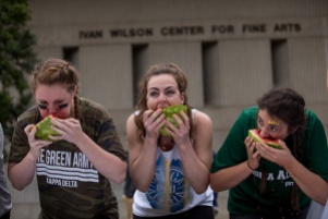 Greek Week activities included Events Day on April 26.
