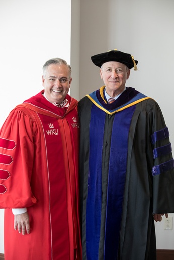 Scenes from the Investiture Ceremony for President Timothy C. Caboni